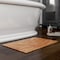 Hastings Home Bamboo Bathmat Natural Wooden Non-Slip Roll Up Lattice Design for Indoor or Outdoor Bathtub, Sauna 369464LIO - alternate 1
